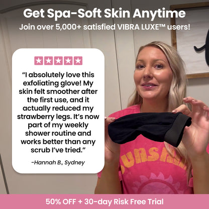 VIBRA LUXE™ Exfoliating Glove